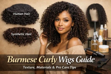 burmese curly wigs