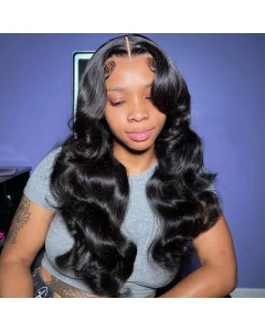 Wear and Go Glueless Body Wave Wig 4x4 HD Lace Closure Human Hair