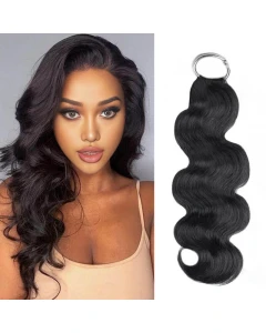 Body Wave Knotless Pre-Separated Crochet Human Hair Extensions Hair Lightweight Hair