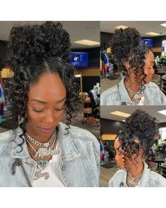 Wear Go Glueless Deep Wave 360 Lace Wig with Bleached Knots|Invisible Drawstring Pre Plucked Natural Hairline
