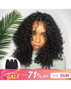 Burmese Curly Bundles Human Hair 100% Raw Unprocessed Virgin Curly Hair 1/3/4 Bundles Weaving Natural Human Hair Extensions