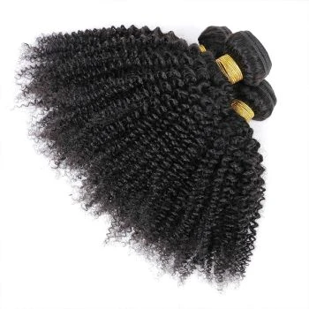 Kinky Curly 3 Bundles Human Virgin Hair Extensions Curly Hair Weave