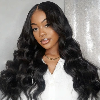Glueless Wigs Human Hair 5x5 HD Lace Closure Wigs Body Wave Human Hair
