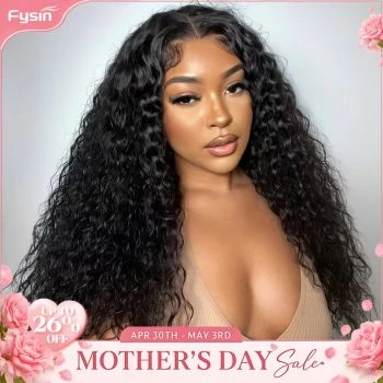 Water Wave Wear Go 7x5 HD Lace Wig Pre-cut Bleached Knots With Pre-plucked Hairline