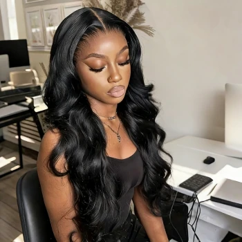 Bouncy Curly Human Hair Wigs 13x4 HD Lace Frontal Wig Bouncy Curls Virgin Hair