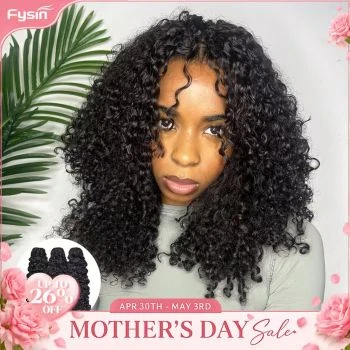 Burmese Curly Bundles Human Hair 100% Raw Unprocessed Virgin Curly Hair 1/3/4 Bundles Weaving Natural Human Hair Extensions