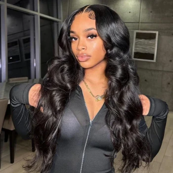 5x5 HD Lace Glueless Human Hair Wig - Body Wave Wear and Go Wig with Pre Plucked Hairline