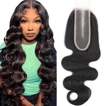 2x6 HD Transparent Lace Closure Body Wave Virgin Hair Skinlike Pre-Plucked