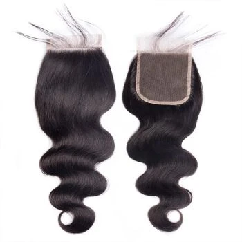 Body Wave Closure 4x4 Unprocessed Human Hair HD Transparent Lace Closure Body Wave